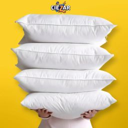 Luxury Cotton Solid Sleeping Pillow Pack of 4-image-55