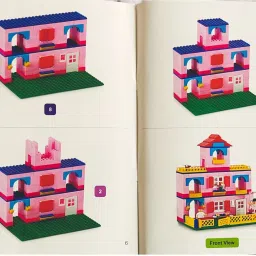 peacock Smart Blocks Dream House Set No. 135 Building Blocks for kids image 4