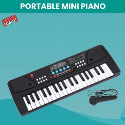 Piano Keyboard, Portable Electronic Toy With Mic, 37 Keys 8 Tones For kidsE449 Piano Keyboard, Portable Electronic Toy With Mic, 37 Keys 8 Tones For kidsE449 Analog Portable Keyboard-image-87