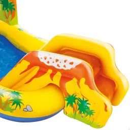 Kids (IND*33) Dinosaur Spray Water with Swimming Pool With Free Pump Inflatable Swimming Pool-picture-37
