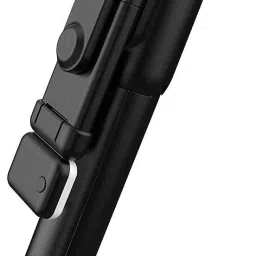 aybor Portable Selfie Stick Tripod with Bluetooth Remote, Tripod Stand, Multifunctional Selfie Stick with Extendable Aluminium Monopod, 360 deg Rotation Phone Holder, Adjustable Grip Tripod Bluetooth Selfie Stick-0