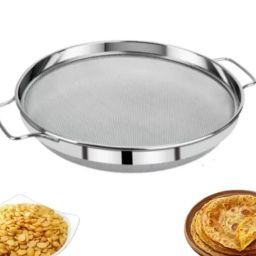 Multipurpose Stainless Steel Heavy Big Puran Jali /Chalani/Strainer/Basket Jali Colander-25