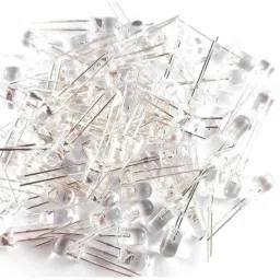 100 Pics 5mm 3in1 RGB Auto Flashing LED slow flash and fast flash auto changing Light Electronic Hobby Kit-45