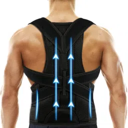 Posture Corrector For Unisex Back Support Belt For Back Straight & Shoulder Posture Corrector-image-1