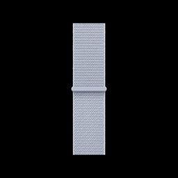 Apple Nylon, Polyester & Spandex Sport Loop for Apple ( 38mm / 40mm / 41mm) (Hook-and-Loop Fastener, Blue Cloud)-image-81