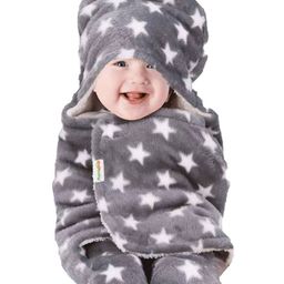 OyO Baby Grey Fleece Mild Winter 553 GSM Single Bed Blanket-image-93