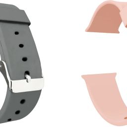 ACM Pack of 2 Sliding Watch Strap Silicone for Ainsley Bluetooth Calling Smartwatch 1101599 mm Silicone Watch Strap-image-86
