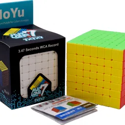 MoYu Meilong Cubing Classroom Professional 7X7X7 Stickerless Speed Magic Cube-15