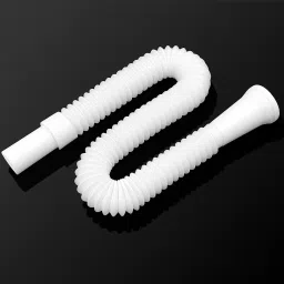 PVC HOSE PIPE FOR WASH BASIN/ SINK 0.30 PVC Kitchen Pipe for Sink/ Waste/ Wash Basin Expandable & Flexible Drain Pipe Hose Pipe-image-93