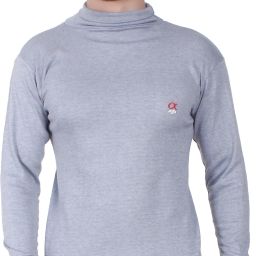 ALFA Body Warmer High Neck Winter Wear Solid Men Top Thermal-image-60