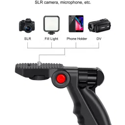 MJ Hub VLOGGING VIDEO MAKER KIT WITH MICROPHONE FOR VIDEO RECORDING WITH LIGHT Tripod Kit image 3