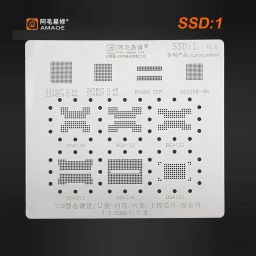 BABA TOOLS Amaoe SSD1 0.2mm Middle Layer Stencil Amaoe SSD1 0.2mm Stencil BGA Reballing Stencil Stencil-9