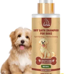 Unitailz Dry Bath Shampoo for Shih Tzu Dogs, Puppy | Instant Waterless Spray, Conditioning, Anti-dandruff, Anti-microbial, Anti-fungal Fresh, Dog Shampoo for Quick Clean & Refreshing, Fragrance | All Dog Breed, Dog Shampoo-image-60