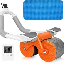 ABB Roller Wheel Exercise with Elbow Support, Automatic Rebound Abdominal Wheel Ab Exerciser-image-5