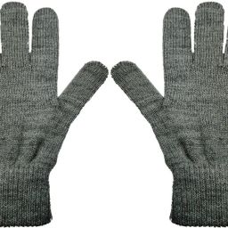 Solid Winter Men Gloves-image-52