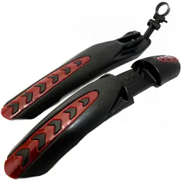 Arrow Model M/C Red Full Length Front & Rear Fender-24