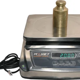 monet international ELECTRONIC WEIGHING SCALE 30KG CAPACITY WITH 2 SIDED DISPLAY Weighing Scale image 3