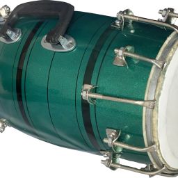 Metallic Green Baby Dholak Nut & Bolts Dholak-image-39