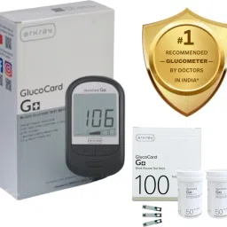 GlucoCard G+ Blood Glucose Monitor – 100 Strips, Quick & Accurate Results Glucometer-image-17