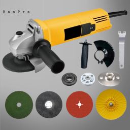 801 ANGLE GRINDER WITH 2 BLADE, FIBER DISC AND PAD&NUT Angle Grinder-12