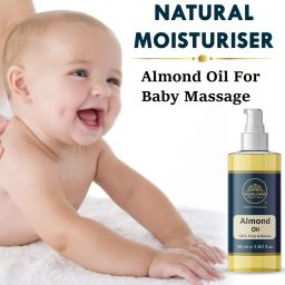 Sweet Almond Oil For Hair, Face, & Body Baby Massage Oil 100% Pure & Natural-image-60