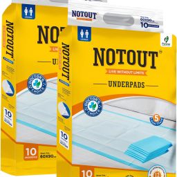 Super absorbent underpads | Anti-bacterial sheets | Size- 60x90 cm | Pack of 2 Adult Diapers - L-image-2