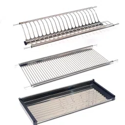 Dish Drainer Kitchen Rack Dish Drainer Kitchen Rack Stainless Steel Kitchen Utensils Rack for Kitchen Steel-image-15