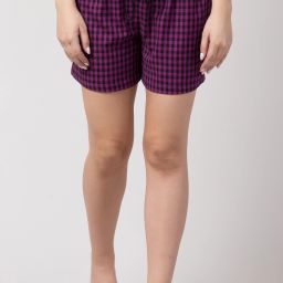 Checkered Women Boxer-image-97