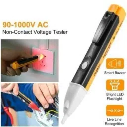 vikas Non-Contact AC Voltage Tester Alert Pen Volt Test Meter Detector Sensor 90~1000V Analog Voltage Tester image 2