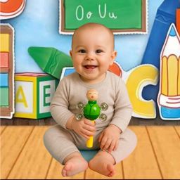 jingle happy joyful joy play infant baby Rattle-picture-13