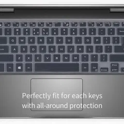 Saco Chiclet Keyboard Skin for Dell Inspiron 13 2-in-1 5368 6thGen Corei3,4GB,1TB,Windows 10,13.3" Touch Keyboard Skin image 2