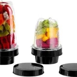 su-mix Super Bullet Jar for Mixer Grinder Set of 2 (530ML & 350ML) Mixer Juicer Jar Mixer Juicer Jar image 2