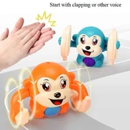 deetarth Tumble Banana Monkey, Voice Control with Music, Spinning and Rolling image 3