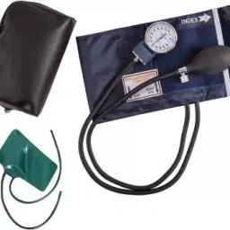 Agarwals Manual Blood Pressure Machine Set With 1 Pc Extra BP Bladder Green Bp Monitor Cuff-16
