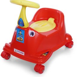 Premium Car Style Potty Seat for Toddler Boys and Girls - Featuring Wheels Potty Seat-21
