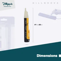 hillgrove HGCM316M1 Non Contact Voltage Detector/Tester Pocket Pen with Digital Multimeter Analog Voltage Tester image 5