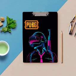 Printed Exam Clipbaord, Exam Pad, Paper holder, Exam Board | Pubg Glow | Game 50-image-25