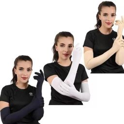 Cotton Arm Sleeve For Men & Women-image-55