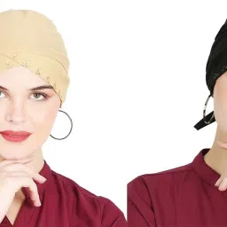 Self Design Skull Cap-12