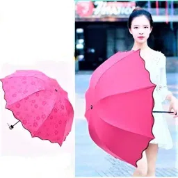 paybox 3 Fold Pattern Change Magic Umbrella May Slightly Differ Umbrella(Multi Color) Umbrella image 4