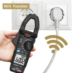 themisto TH-M90 Auto Range AC/DC True RMS Clamp Meter Digital Multimeter image 4