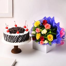 Rosey Prismatic with Black Forest Cake-8