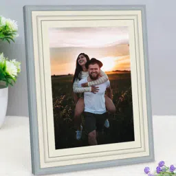 elegant arts and frames Blue Synthetic Wood Wall Hanging/Table Top Photo Frame-picture-41