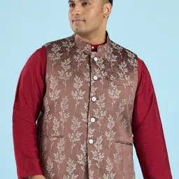 BIG HELLO Printed Nehru jacket-picture-22