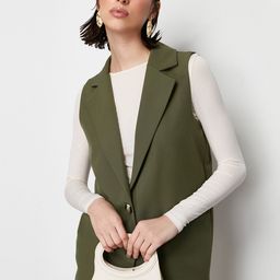 Trendyol Notched Collar Waistcoat-15