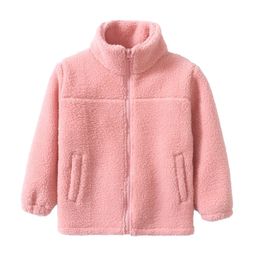 StyleCast Girls Pink Mock Collar Overcoat-image-27