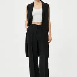 Koton Notched Lapel Overcoat image 5