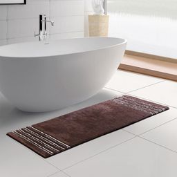 OBSESSIONS Brown 1960 GSM Anti-Skid Bathmat-37