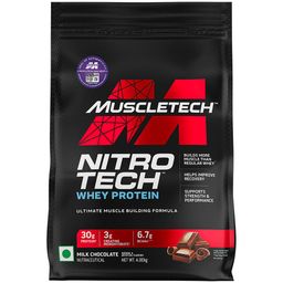 MuscleTech NitroTech Whey Protein,  8.8 lb  Milk Chocolate -picture-14