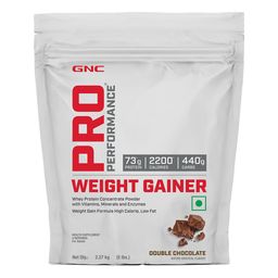 GNC Pro Performance Weight Gainer,  5 lb  Double Chocolate -image-39